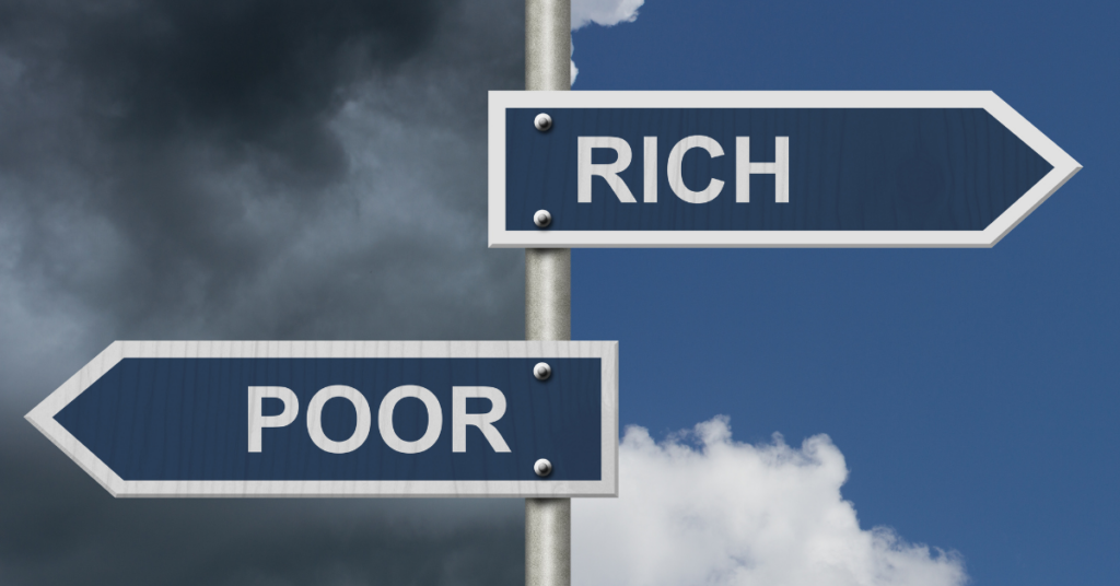 NOT JUST MONEY. 9 Things That The Poor ALWAYS Do And The Rich NEVER Do. poor and rich
